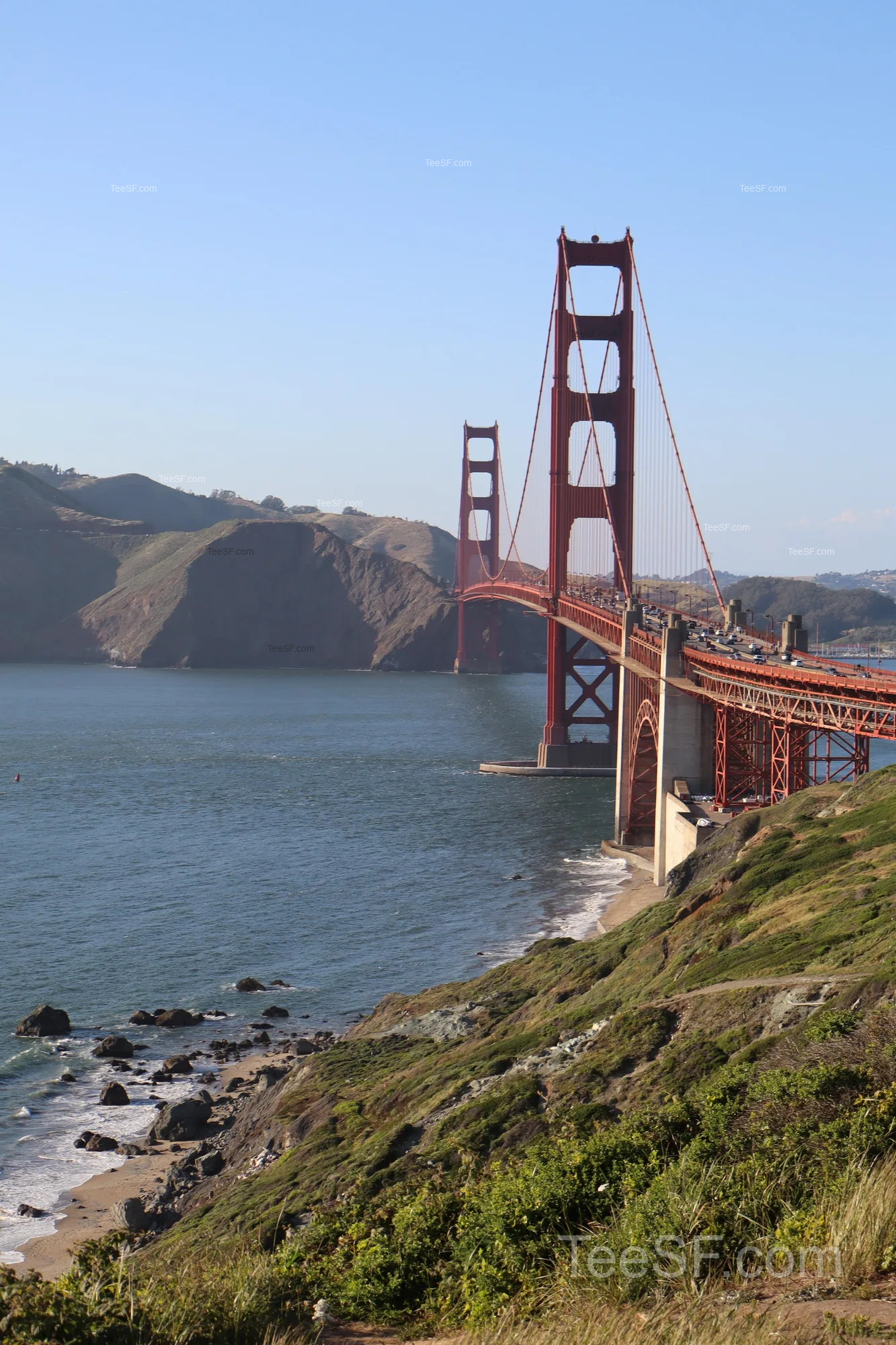 golden Gate Bridge Overlook Portrait during a Stripe Sessions 2026 visit in San Francisco.